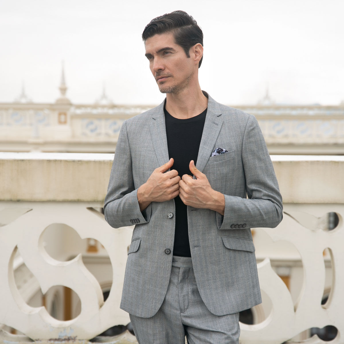 Trajes para hombre elegantes Kosta Azul